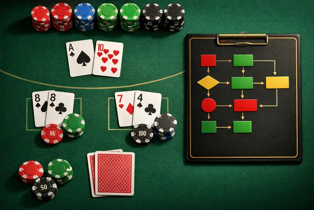 Blackjack estrategia básica explicada fácil y clara